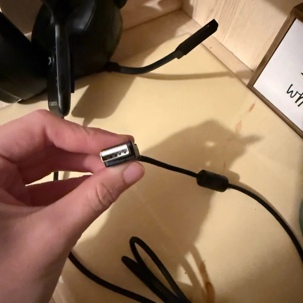 Black Gaming Headset with Microphone